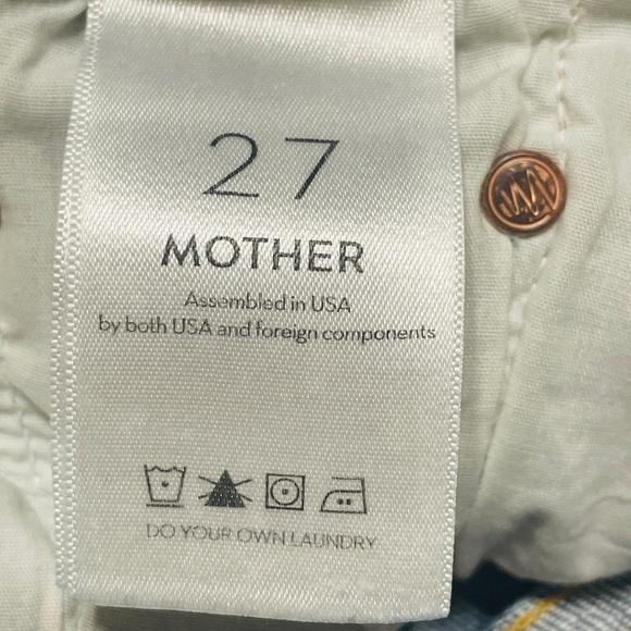 MOTHER high waisted rider ankle jean in kiss and make up again wash Sz 27
8116 - Picture 8 of 11